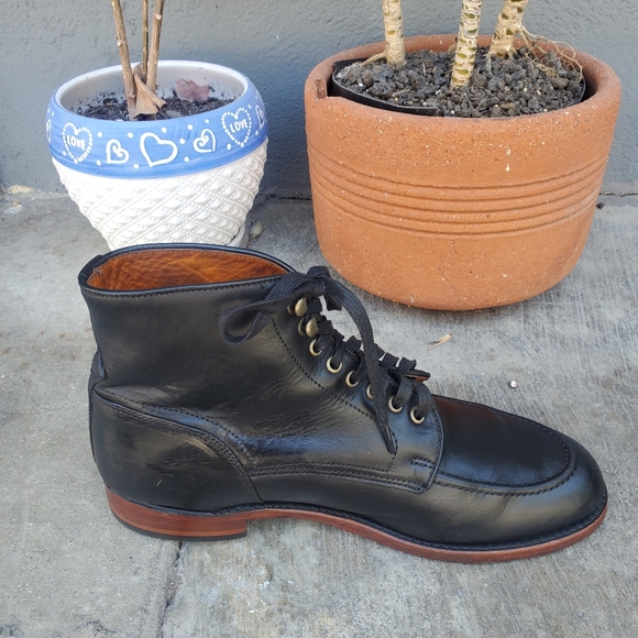 Frye Walter Boots Black size 11.5 - Picture 3 of 4